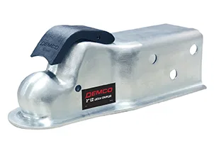 15945 – DEMCO Trailer Coupler, Class III Straight Tongue Bolt-On 3 Inch Channel Mount 7000 Pound Capacity Fits 2 Inch...